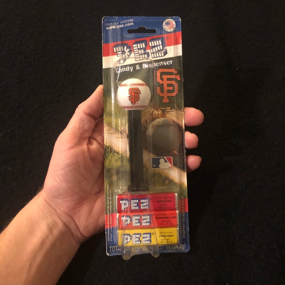 SF Giants PEZ candy dispenser